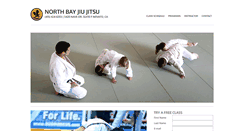 Desktop Screenshot of northbayjiujitsu.com