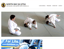 Tablet Screenshot of northbayjiujitsu.com